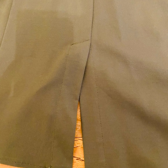 Venus Size Small Olive Green Women's Asymmetrical Coat - Picture 8 of 8